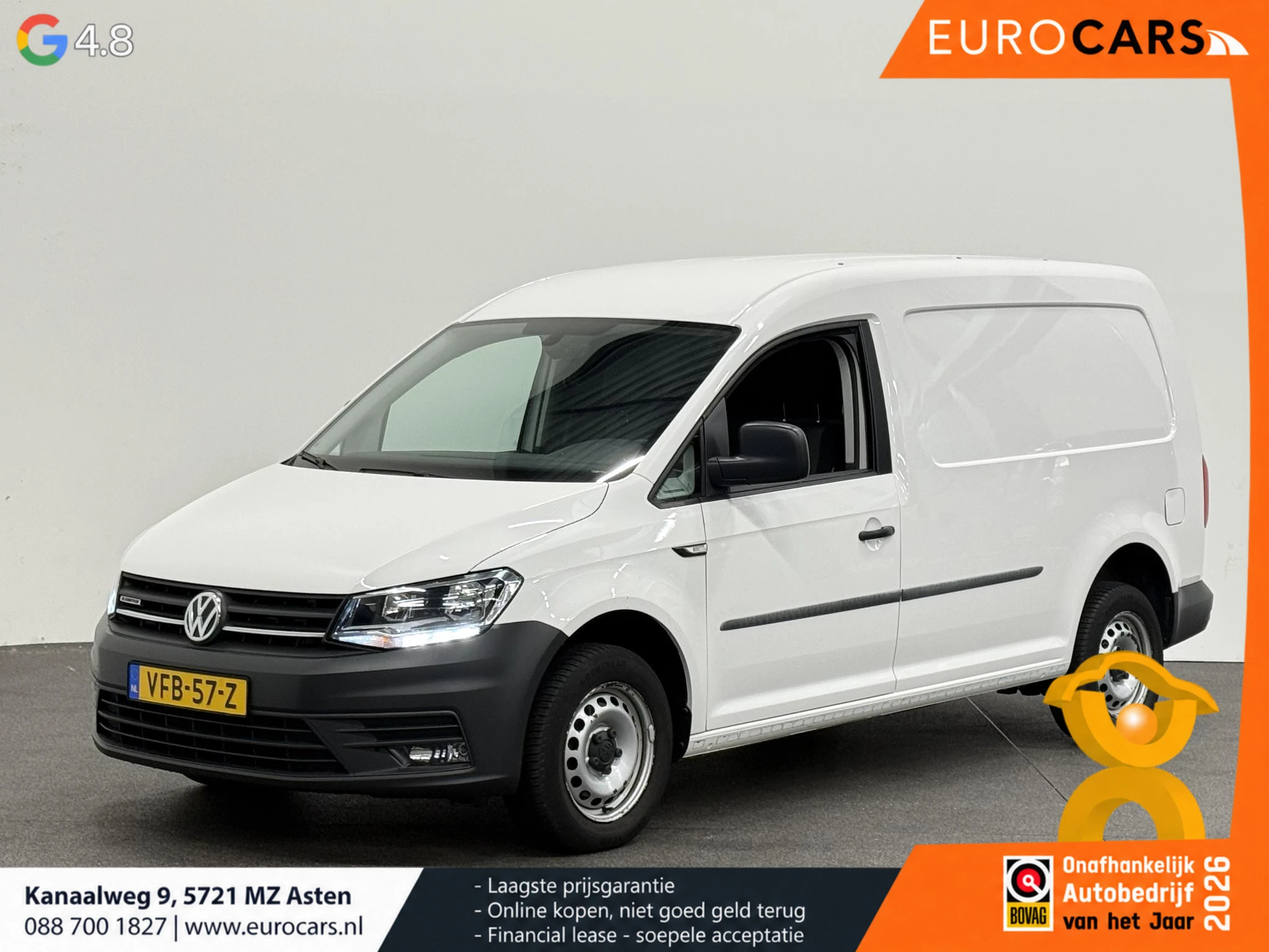 Volkswagen Caddy 2020 - 1.4 TGI L2H1 EcoFuel Maxi Comfortline afbeelding 1