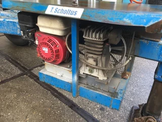 Diversen N/A - Div. Dolly 1 As - Schotelhoogte: 120 cm - DIN: 40 mm - Luchtcompressor wordt aangedreven door Honda Benzine Motor bild 7