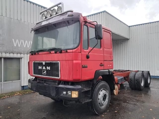MAN 26-422 , 6x4 , Spring Suspension , ZF Manual Gearbox, Intarder
