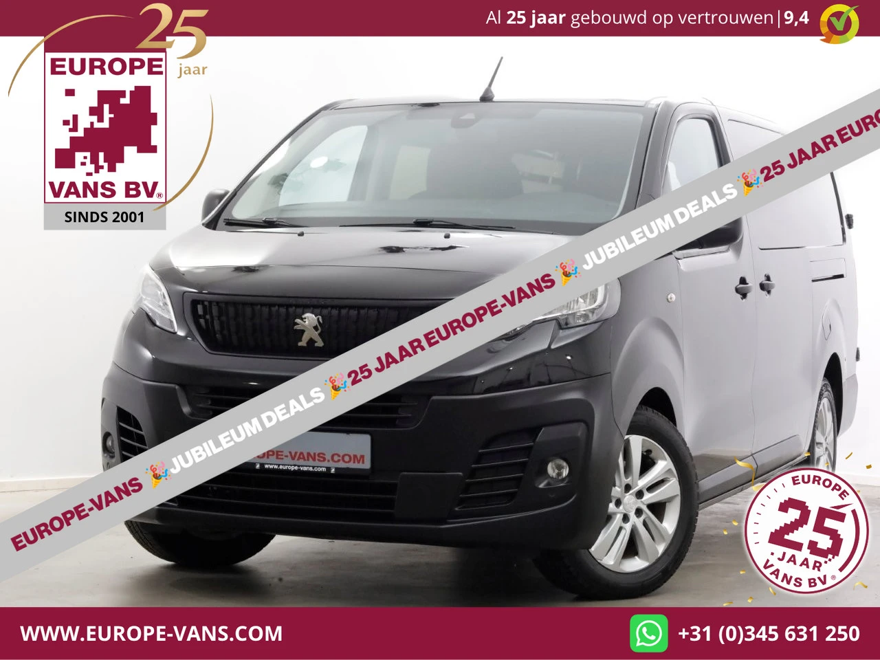 Peugeot Expert 2024 - 2.0 BlueHDi 145pk S&S L3 D.C. Automaat 2x Schuifdeur/Camera 03-2024 afbeelding 1