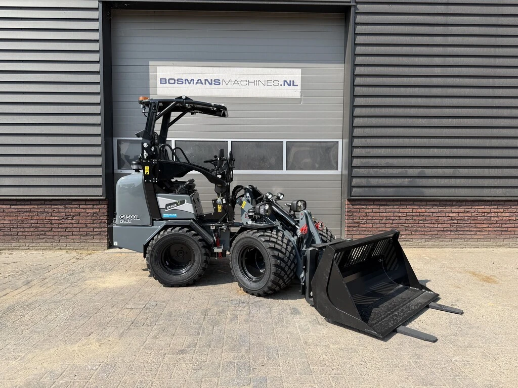 Giant G1500L X-TRA minishovel NIEUW giekvering €625 LEASE 2026 afbeelding 1