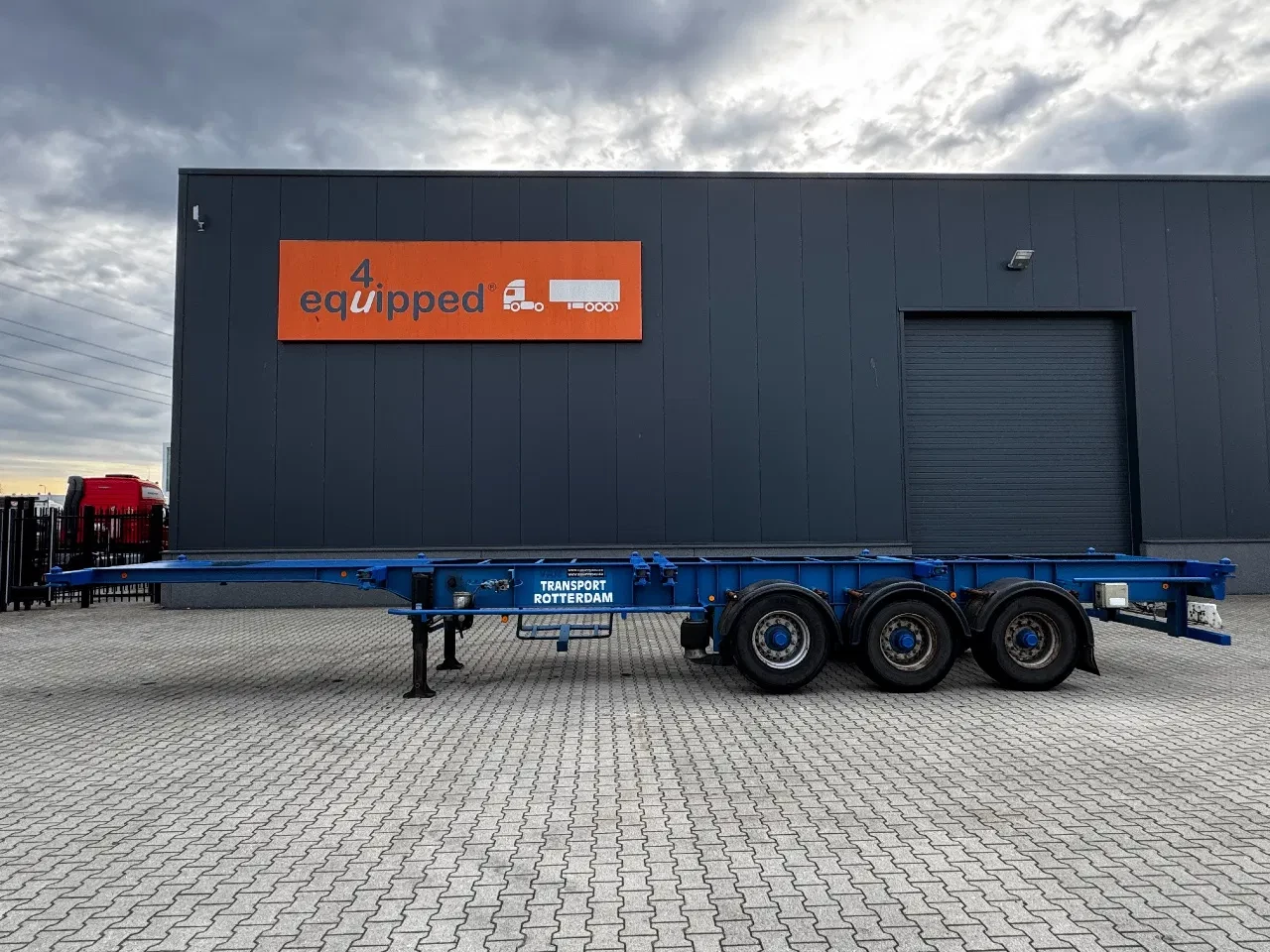Groenewegen 1992 - 40FT-chassis / liftaxle / drumbrakes / NL-Chassis Bild 2