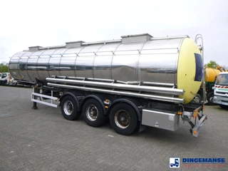 Van Hool Chemical tank inox 30 m3 / 1 comp 1998 zdjęcie 3 miniatura