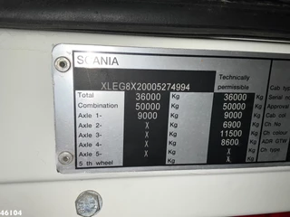Scania G 2011 - 480 8x2 30 Ton kabelsysteem afbeelding 20