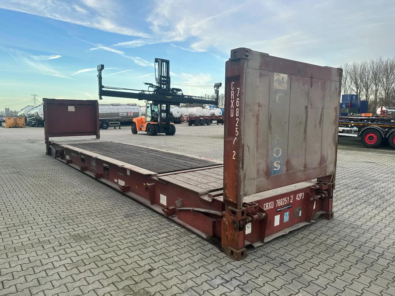 CIMC 2006 - 40FT FLATRACK FLUSH FOLDING / CSC: 10/2027 / 10x available afbeelding 15