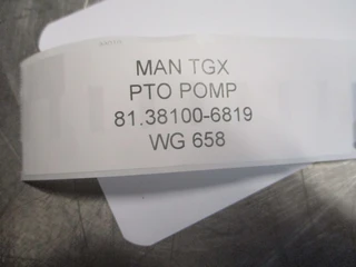 MAN TGX - 81.38100-6819 PTO POMP EURO 5 afbeelding 3 miniatuur