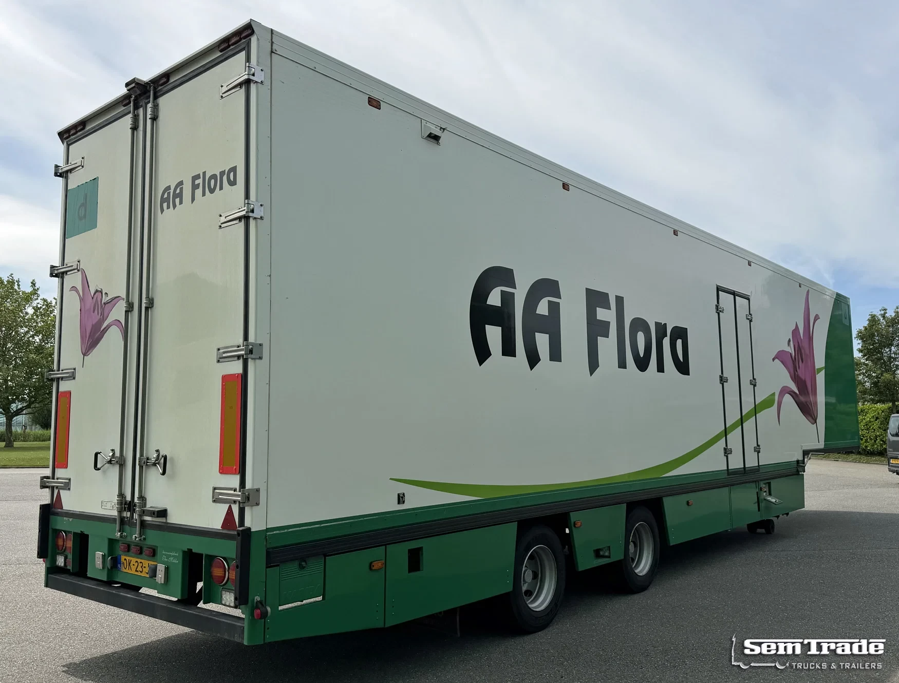 Floor 2008 - THEO MULDER THERMO KING STEERING AXLE SIDE DOOR HOLLAND-TRAILER afbeelding 4