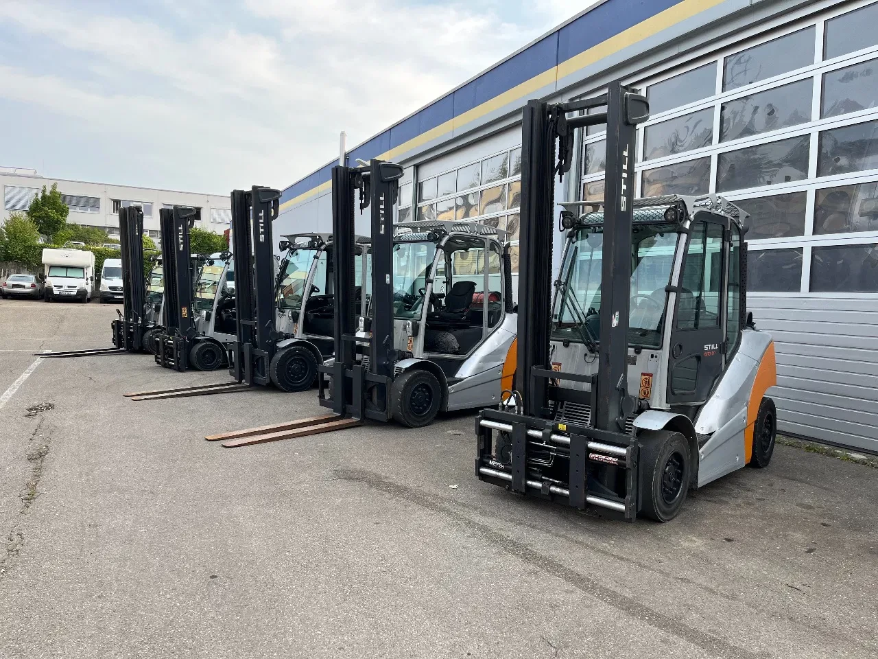 Still 2012 - RX70-35 *Gas *Triplex *hoch *Seitenschieber *Zinkenverstellung изображение 24