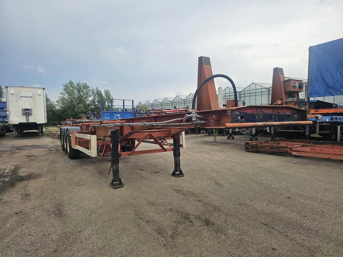 LAG O 3-39/ 40 foot tipper chassis/ steel/ saf drum./ no tipper cilinder / electric tipper. 2026 afbeelding 1