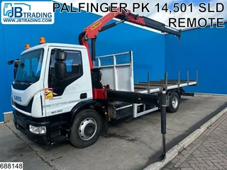 Iveco Eurocargo 2019 - 160-250 EURO 6, bladvering, Palfinger te koop