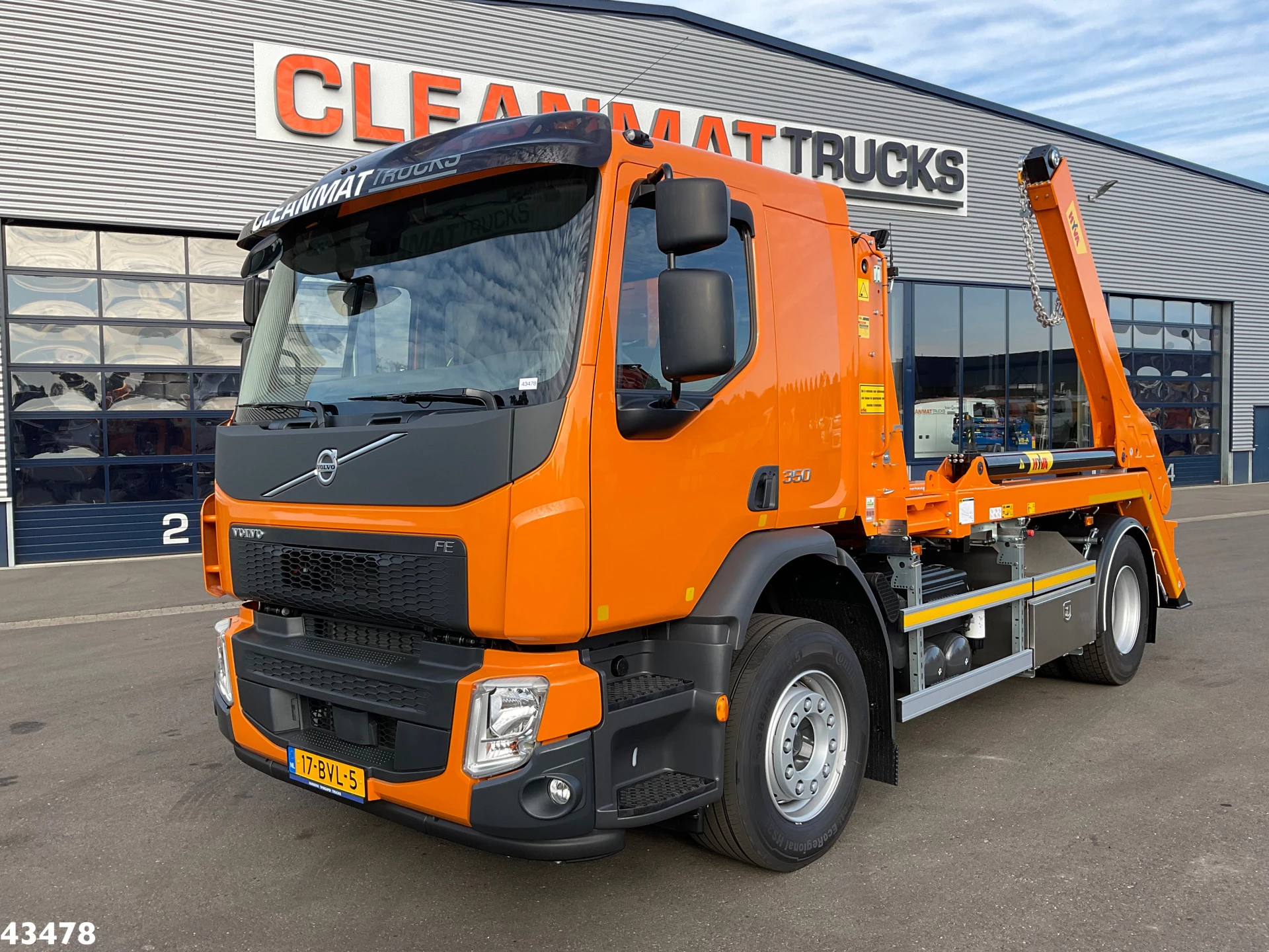 Volvo FE 350 Hyva 14 Ton portaalarmsysteem 2023 afbeelding 1