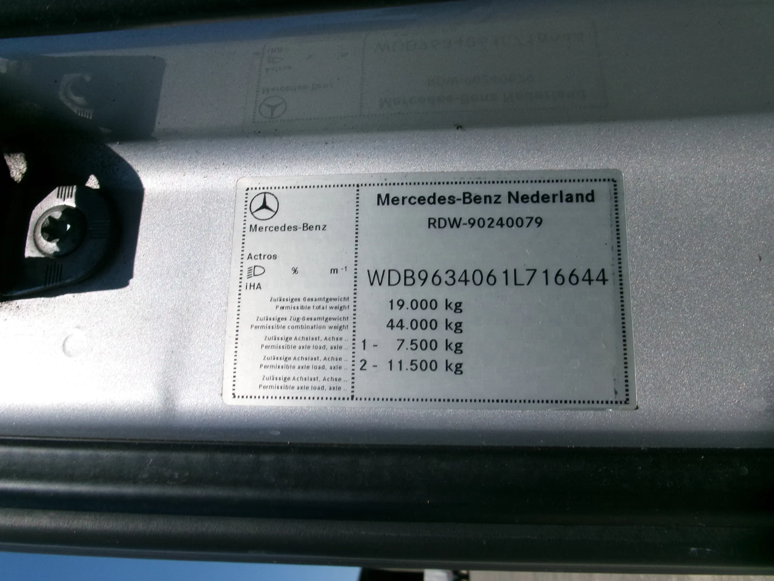 Mercedes-Benz Actros 2013 - 1845 LS NL TRUCK afbeelding 47