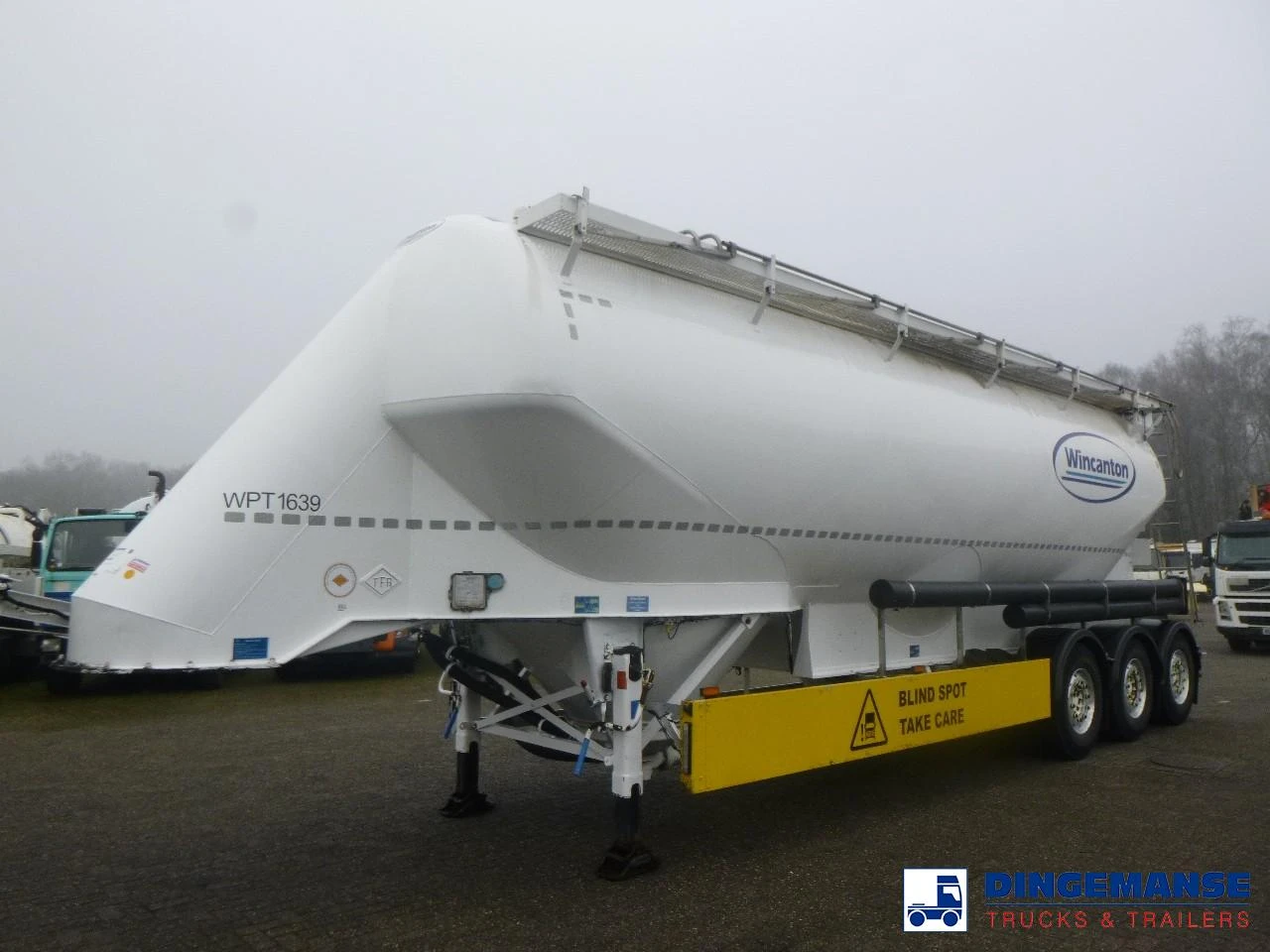 Feldbinder Powder tank alu alu 49 m3 / 1 comp 2016 obrázek 1