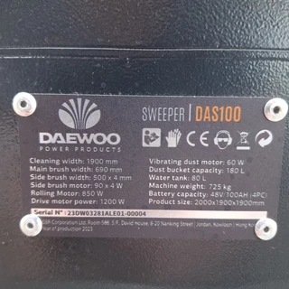 Daewoo N/A 2023 - Sweeper DAS100 bild 27