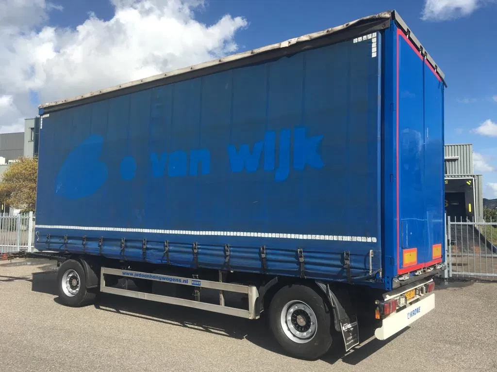 Krone 2008 - AZ 2 As Vrachtwagen Aanhangwagen Schuifzeil, 25-WB-TD Bild 7