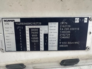 Scania R 2019 - R650 V8 NGS XT 8X4 EURO 6 FULL STEEL afbeelding 11