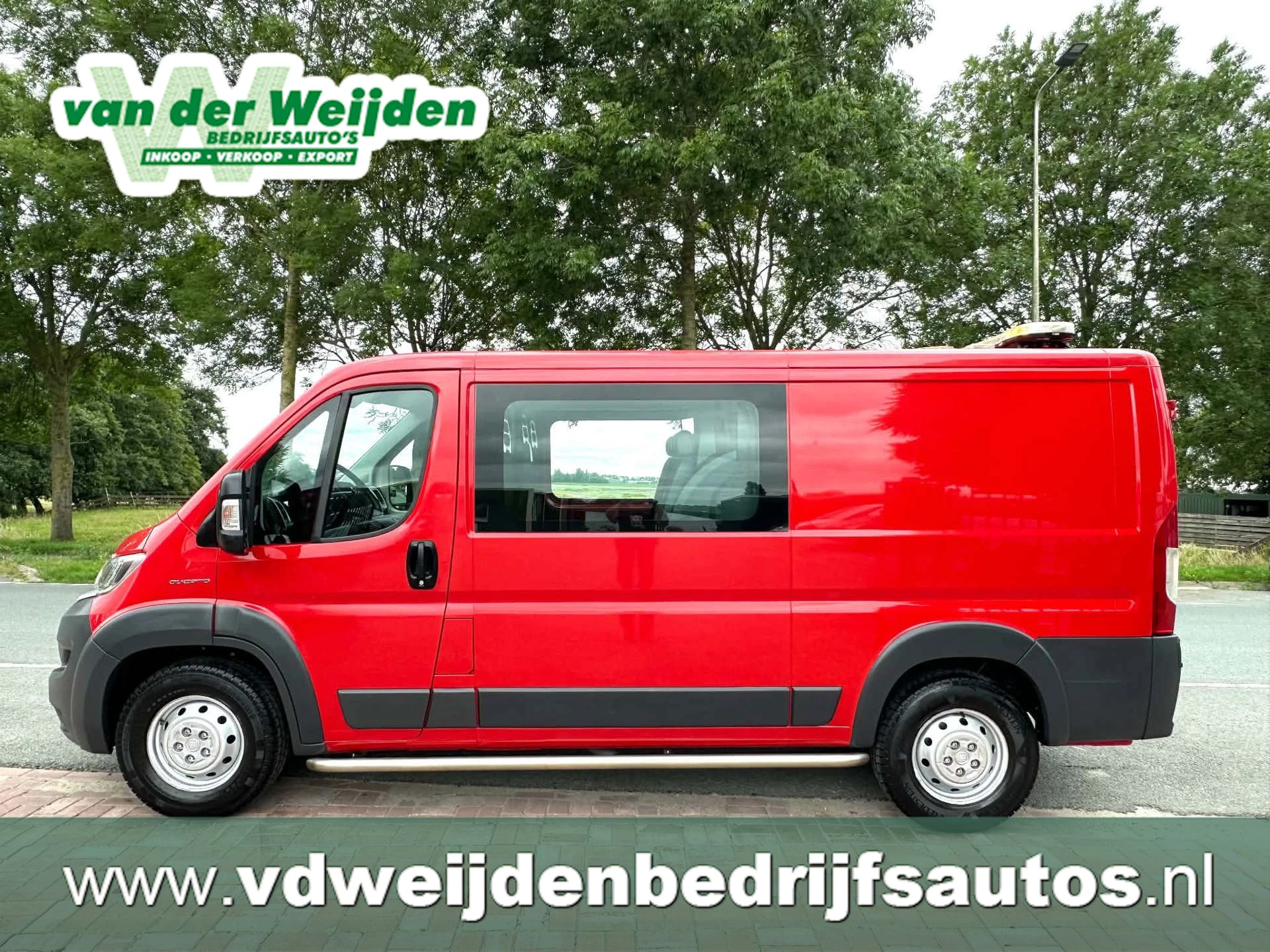 Fiat Ducato 2017 - 35H 2.3 MultiJet L2H1 DC 7 Persoons 99.192 km.!!! Euro 6 afbeelding 4