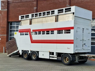 Samro N/A 2012 - 3 axle - 2 deck livestock - Lifting roof - Regnault box zdjecie 1