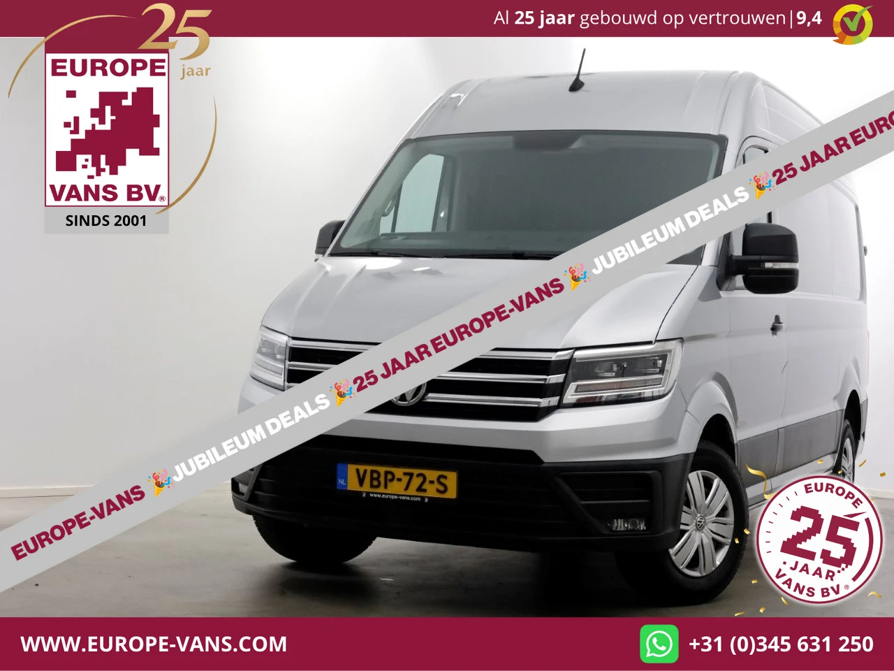 Volkswagen Crafter 2019 - 35 2.0 TDI 177pk L3H3 (L2H2) DSG-Automaat Highline LED/Navi/Camera 06-2019 afbeelding 1