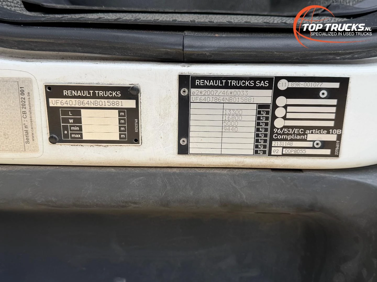 Renault D 250.12 2022 afbeelding 6