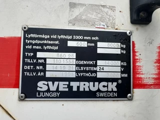 Svetruck 860-28 1991 - Pneumatic Tire Forklift obrazek 10