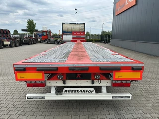 KAESSBOHRER N/A 2026 - new and unused Heavy-Duty flatbed / 690cm extendable / steering axle / lift axle / twistlocks / timberstakes / NL-trailer / APK: 04-2027 imagem 7