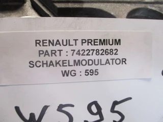 Renault - 7422782682 SCHAKELMODULATOR PREMUIM imagem 3 miniatura