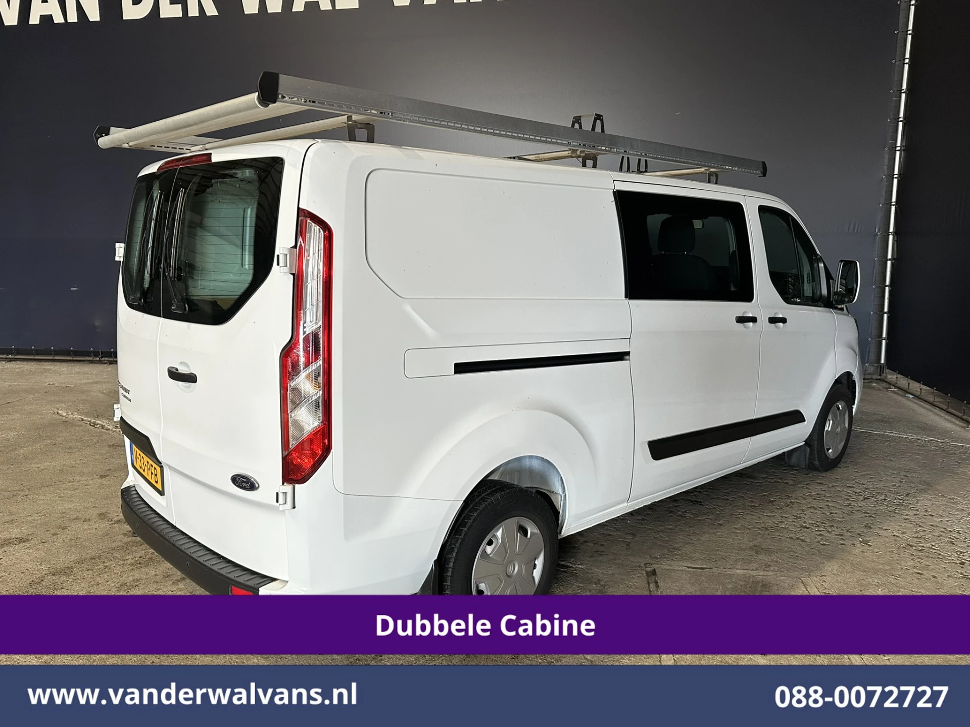 Ford Transit Custom 2021 - 2.0 TDCI 130pk L2H1 Dubbele Cabine Euro6 inrichting | Airco | 5-Zits | Imperiaal | LED | Cruisecontrol imagen 11