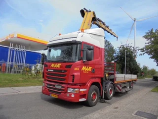 Scania G 2011 - G480 8X2 RETARDER NL TRUCK te koop