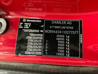 Mercedes-Benz Arocs 3253 Euro 6 8x4 Palfinger 17 Tonmeter Z-kraan 2019 - N/A obrazek 23