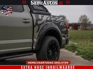 Ford F-150 2018 - 5.0 V8 4X4 | MAT OLIVE GREEN | BIJTELLING VRIJ | ZEER DIK | CAMERA | 3500KG | PANORAMA | LEDER | GO RHINO ROLLBAR | afbeelding 54