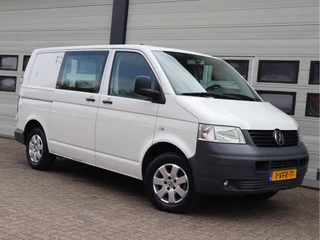 Volkswagen Transporter 2009 - 2.5 TDI 131pk - 88.000 KM NAP - Airco - Trekhaak bild 2