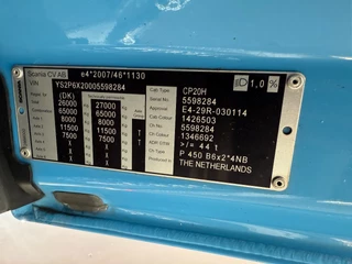 Scania P 2020 - P450 6X2 EURO 6 NGS 2500 KG ZEPRO LOAD LIFT изображение 22