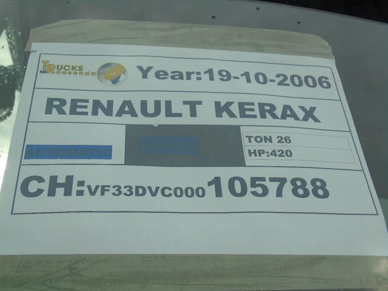Renault Kerax 2006 obrázek 28