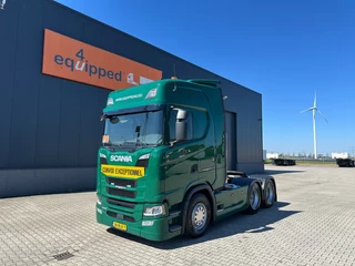 Scania S 2018 - S500 6x4 RETARDER / ontheffing 78 ton / NL-truck / APK: 09-2026 for sale