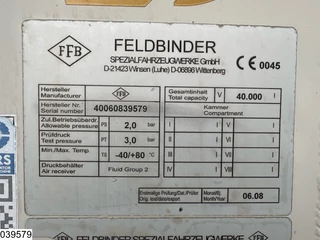 Feldbinder N/A 2008 - Silo 40.000 Liter, 3 Comp image 4