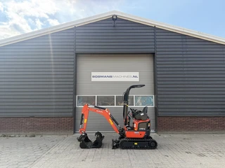 Kubota U10 minigraver DEMO 2023 10 uur €295 LEASE 2023 afbeelding 2 miniatuur