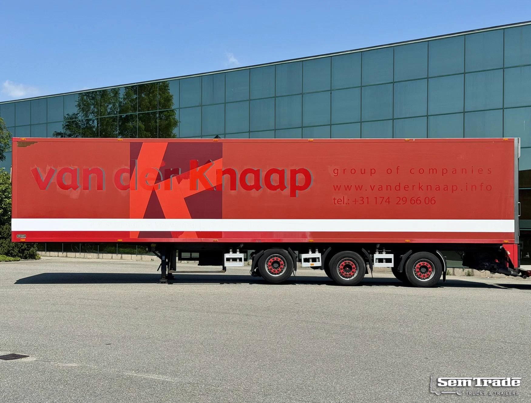 Pacton 2006 - HEIWO DHOLLANDIA 3500 KG. TAIL LIFT STEERING AXLES DISC BRAKES NL-TRAILER obrázek 2