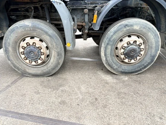 Mercedes-Benz Actros 2005 - 4141 AK 8x8 MEILLER KIPPER (13.000 KG. AXLES / ZF16 MANUAL GEARBOX / FULL STEEL SUSPENSION / REDUCTION AXLES / ETC.) afbeelding 10