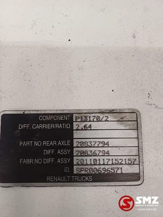 Renault N/A 2011 - Occ differentiëel i=2,64 Renault afbeelding 5