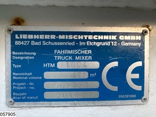 Liebherr N/A 2014 - Betonmixer Liebherr 10m3 zdjecie 5
