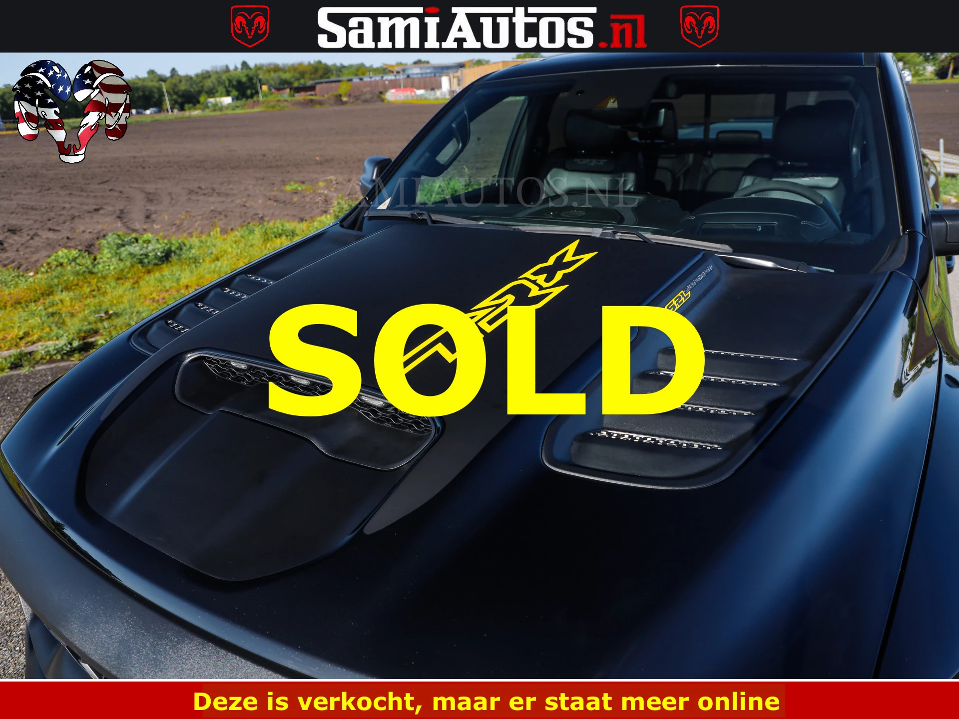 Dodge Ram Pick-Up 2023 - TRX BLACK OPS HELLCAT | 6.2 V8 712PK SUPERCHARGER | FULLY LOADED | CARBON | BLACK ON BLACK | obrázek 6
