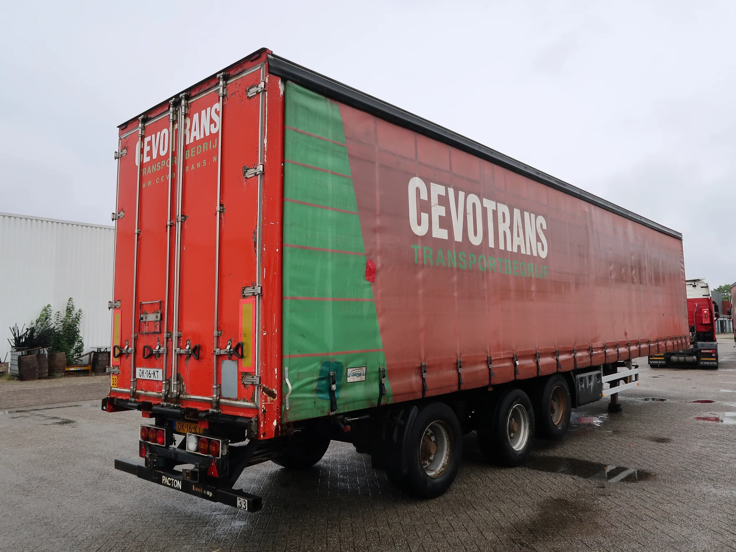 Pacton B3-001 2008 - O4, Lift & Lenkachse BPW, Staplerhalter, 4 Units, TUV, NL Trailer TOP! afbeelding 6