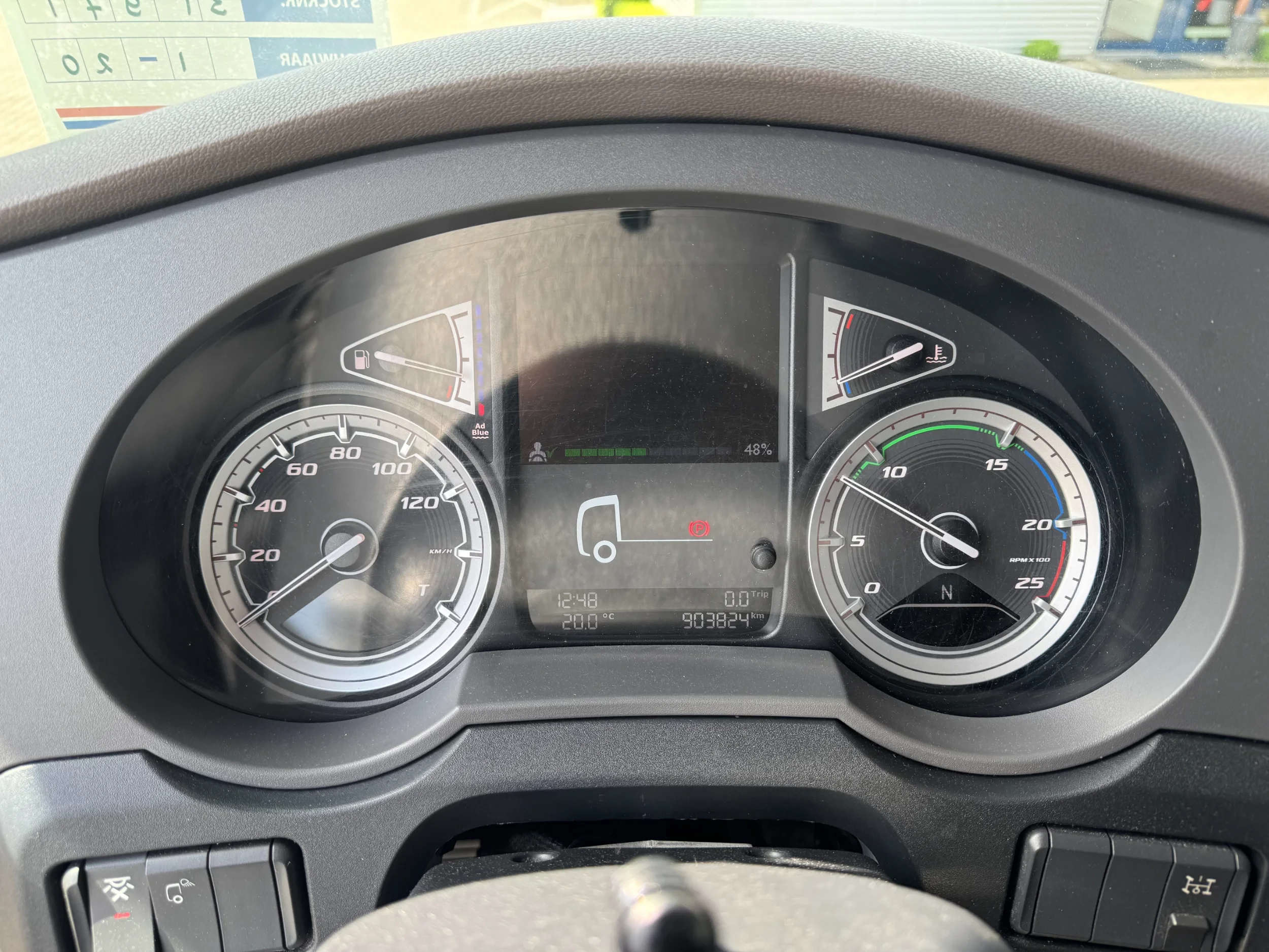 DAF XF480 2020 - SSC Euro 6D Intarder 2 Tank Smart Tacho obrázek 18