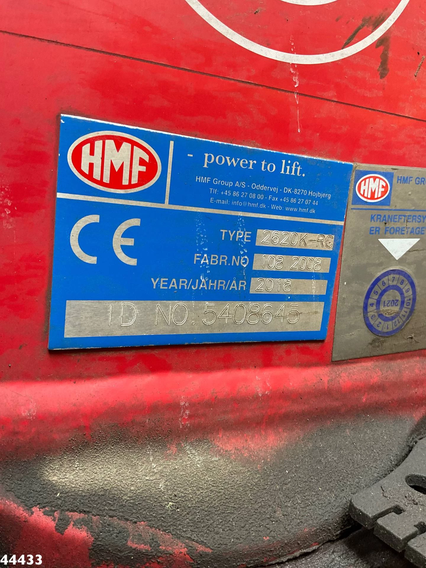 DAF FAX CF 480 Euro 6 HMF 26 Tonmeter laadkraan 2020 image 19