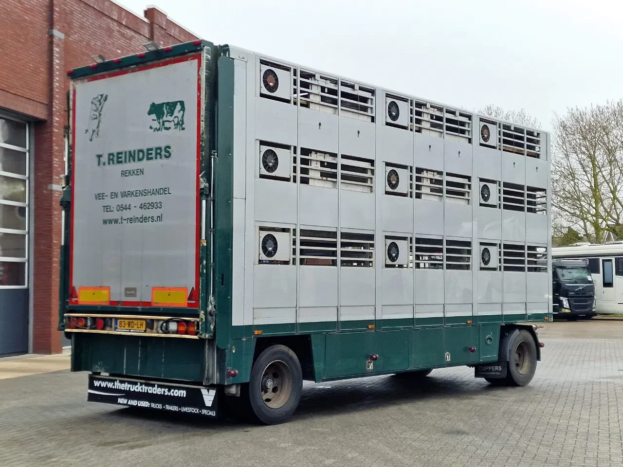 CUPPERS LVA 10-10 AL 2009 - 3 deck livestock trailer - BPW Axle - Folding roof изображение 12