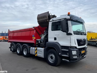 MAN TGS 2016 - 36.400 8x4 Euro 6 HMF 22 Tonmeter Z-kraan afbeelding 7