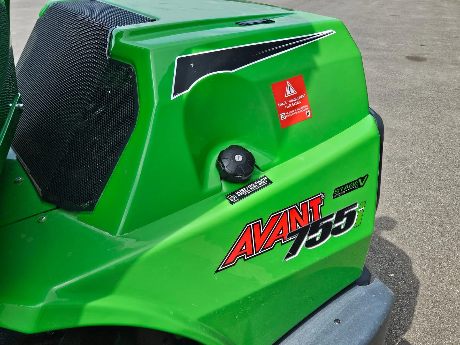Avant 2025 - 755i TDL+ Mini-shovel afbeelding 18