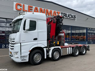 Mercedes-Benz Arocs 3251 8x4 Euro 6 Retarder HMF 85 Tonmeter laadkraan Fly-Jib 2014 - N/A immagine 2