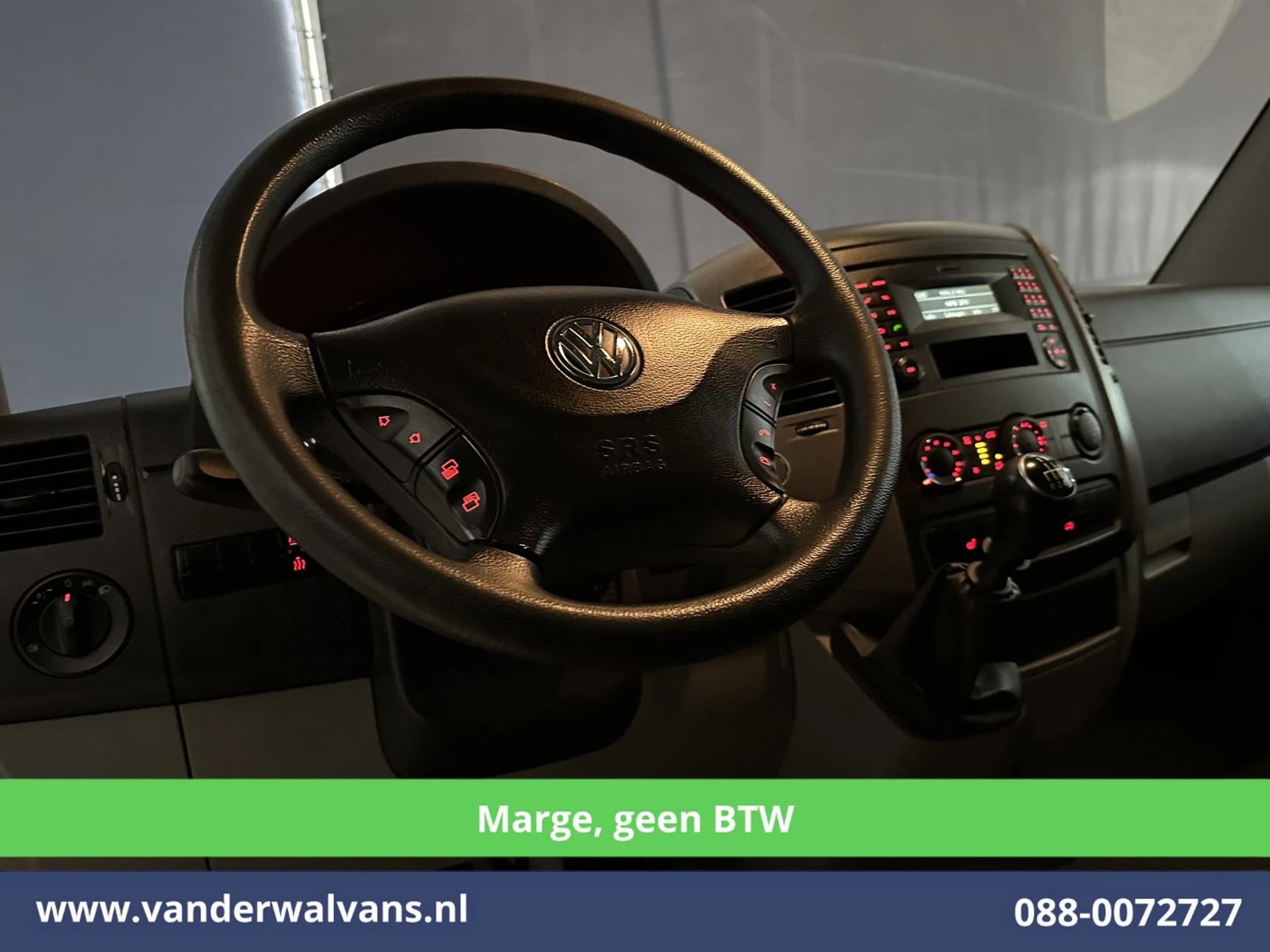 Volkswagen Crafter 2016 - 2.0 TDI 164pk **MARGE, geen BTW** L2H2 Inrichting Airco | Trekhaak | Cruisecontrol immagine 13